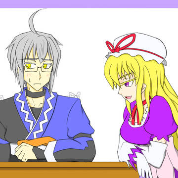 紫さんと霖之助さん