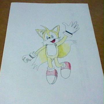 色鉛筆　テイルス