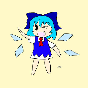 １時間でチルノ！
