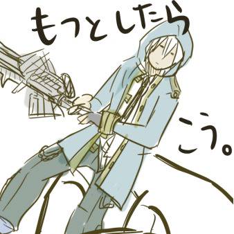 ゴッドイーター落書き