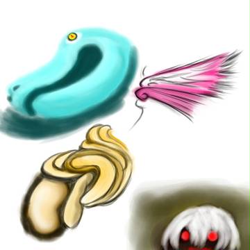 らくがき　質感