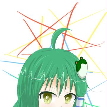 守矢神社の巫女