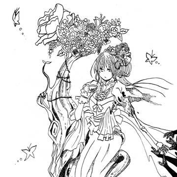 モノクロ絵