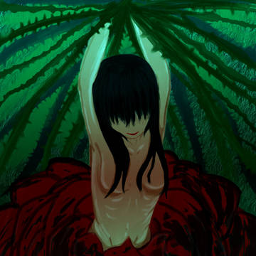 薔薇と女