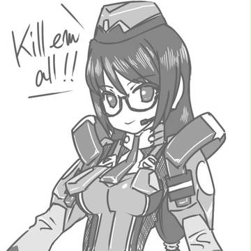 オペレーター風ヒュマ子