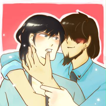 【腐】べたべたひっついている感じの