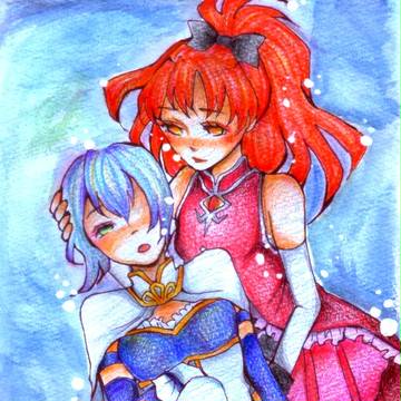 まどマギ落書き