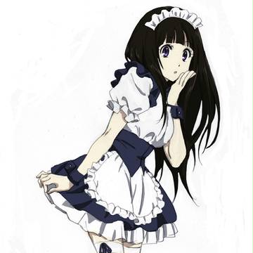 えるのメイド服かわいかった