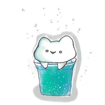 「まぁ、飲んでおちつけ」