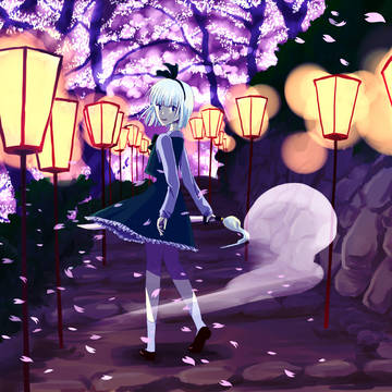 夜桜