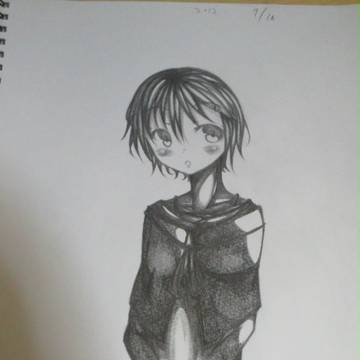 鉛筆画1