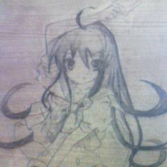 shana on the desk