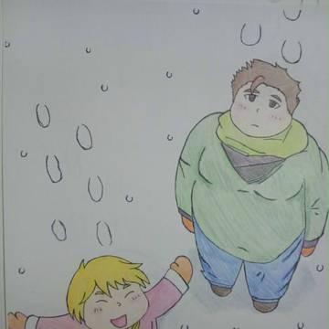 その白い雪に二人の手が届くまで・・・