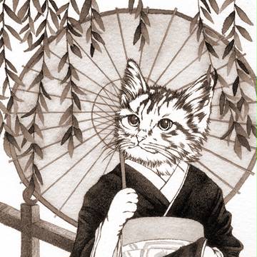 猫又イラスト　その3