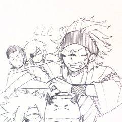 「なんのこれしき〜っ!」佐助