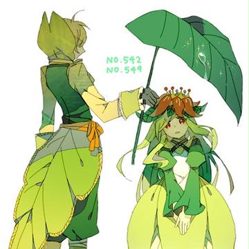 【ポケ擬】森の木の下で