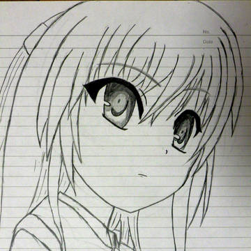 ノートに落書きしてみた＾＾