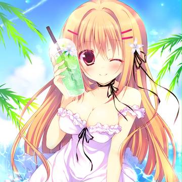 メロンソーダ少女。
