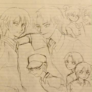 【テニプリ】跡リョなど（超落書き）