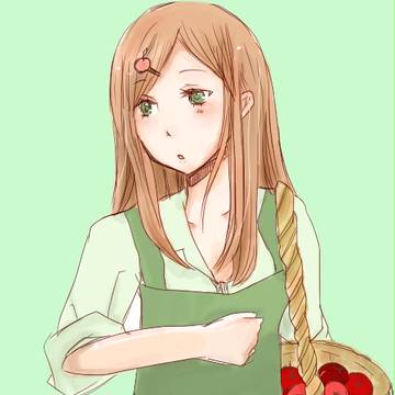 りんご狩り娘