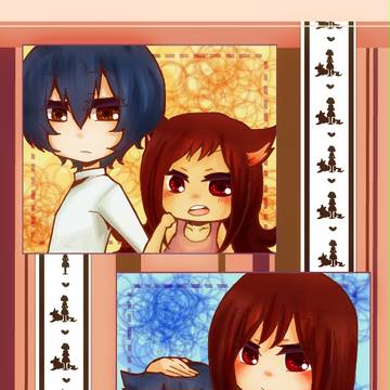 あめくんとゆきちゃん