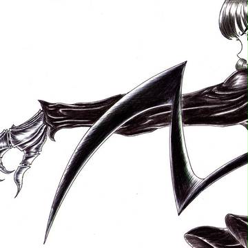 death lady lapices color