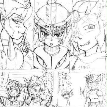 パンゲ編にはまった。（鉛筆画ですいません）