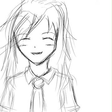 2巻の妄想内でなでなでされるもこっちがどう考えても天使（下書き）