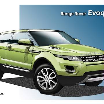 Range Rover Evoque カラーいろいろ