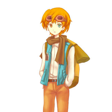 ふく君擬人化
