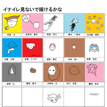 イナイレ見ないで描けるかな