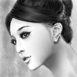 a girl