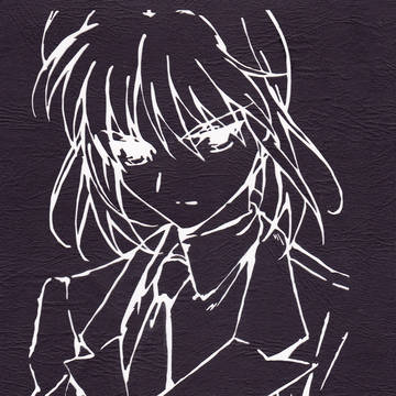 セイバー エンドカード切り絵