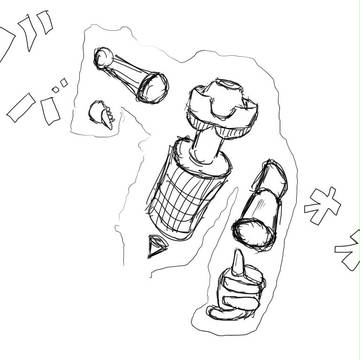スタンドっぽいの描いてみた その2