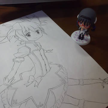 まどか　模写