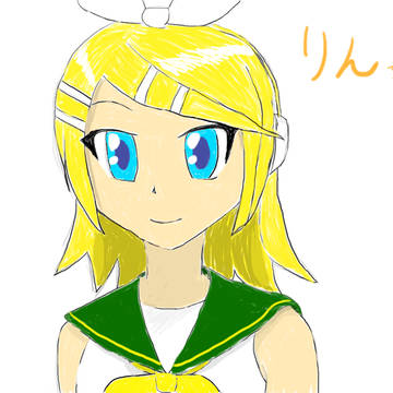 リンちゃん　少し頑張ってみた