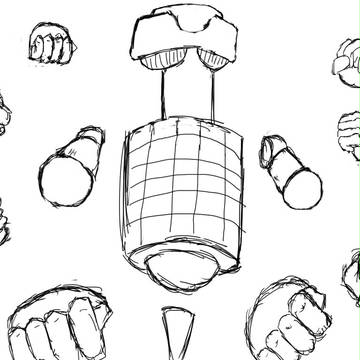 スタンドっぽいの描いてみた その3