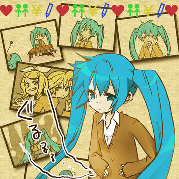 【凶運】ミクさん曲に絵と動画つけたよ！