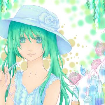 初音ミク 涼しい夏