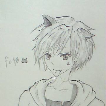 落書き(^q^)