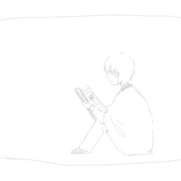 冬の図書室