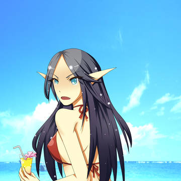 泳裝少女