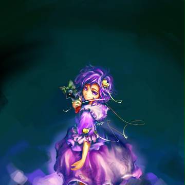 [東方]  さとり In Purple