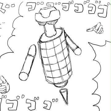 スタンドっぽいの描いてみた その4