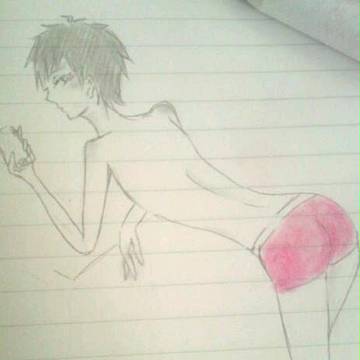 先日のパンツの日の落書き