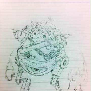らくがき  はむすけ