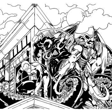 Spidey Redux Inked