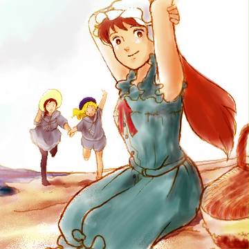 １９世紀の水着(愛の若草物語)