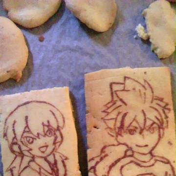 イナゴキャラクッキー　霧野　白竜