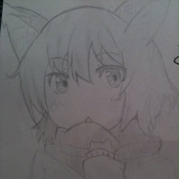 落書き 女の子